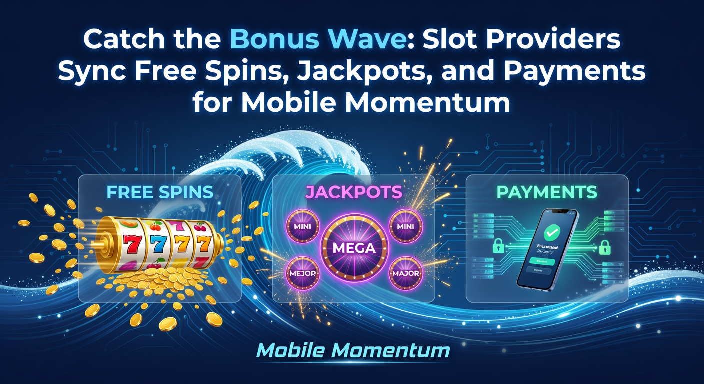 Dynamic mobile slot interface showing cascading free spins, glowing jackpots, and quick payment icons on a smartphone screen