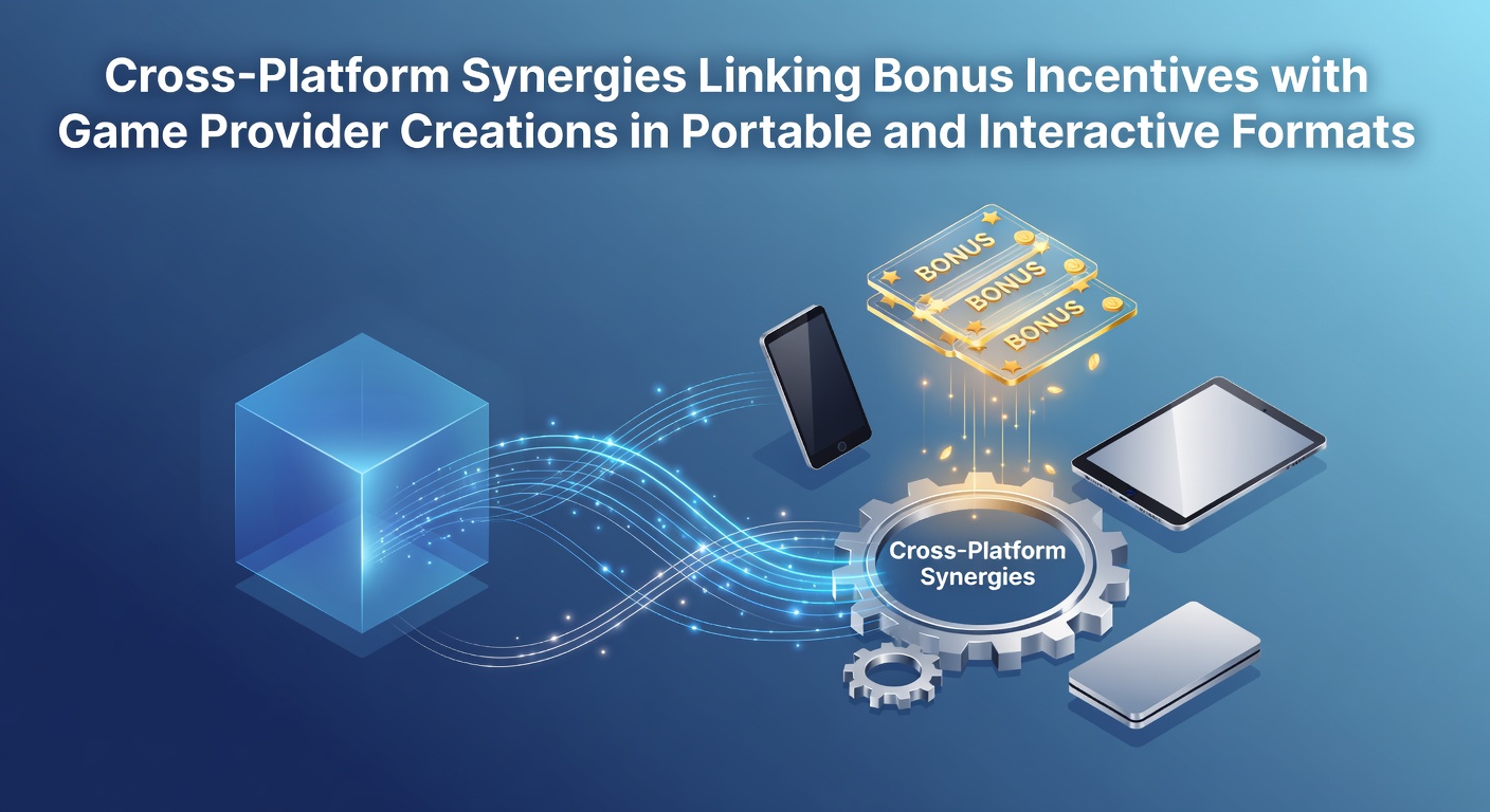 Cross-platform gaming interfaces showing bonus features integrated across mobile devices and desktop screens