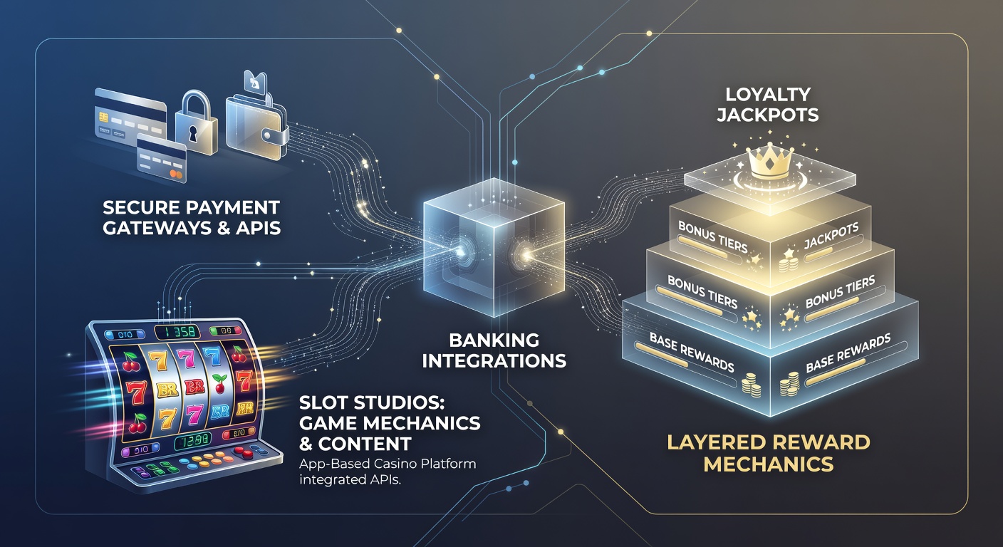 Layered reward progression influenced by payment integrations in slot apps