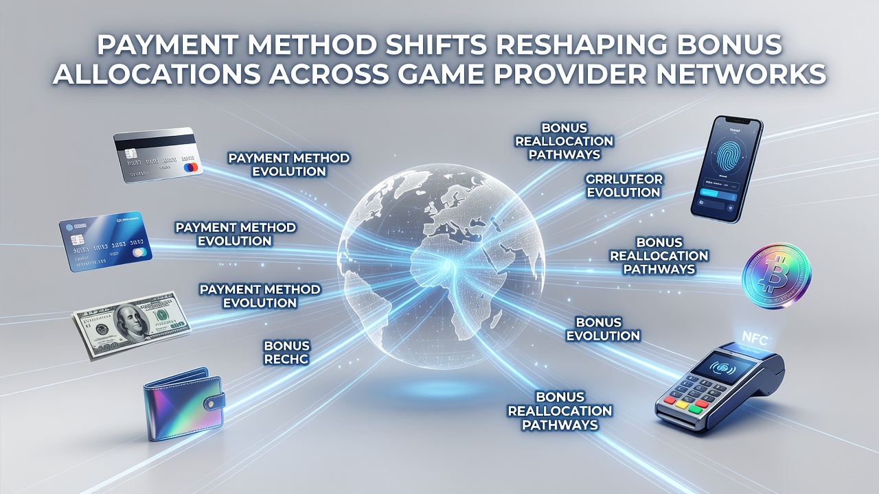 Analytics dashboard displaying bonus allocation metrics across multiple game provider platforms