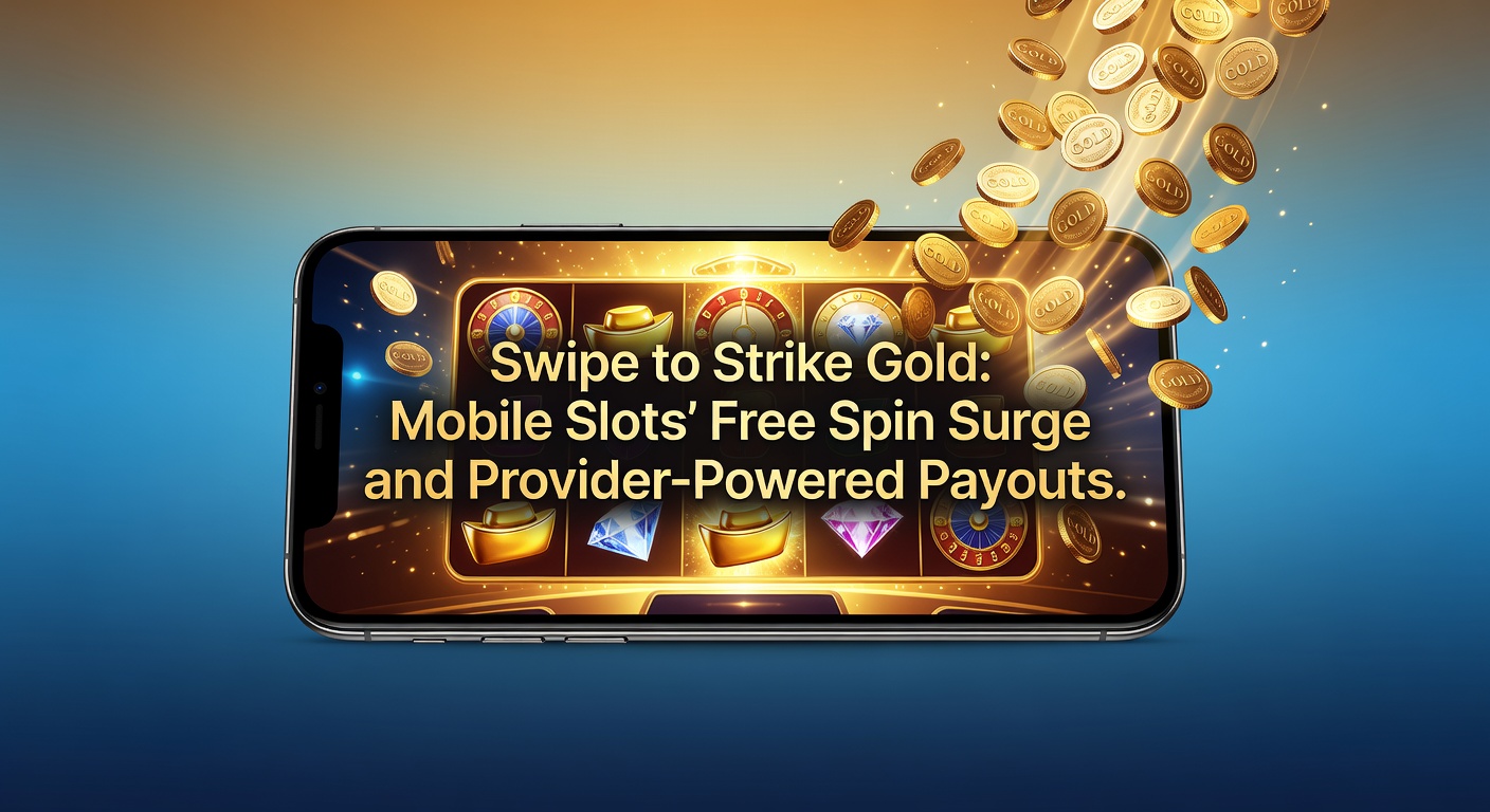 Dynamic close-up of a mobile slot free spin bonus round with glowing multipliers and cascading symbols building epic payouts